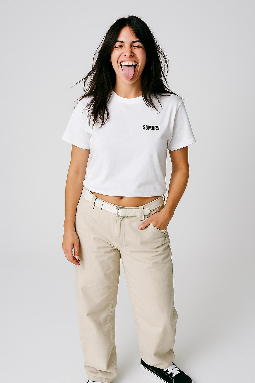 Pub Croc Top Riot White_