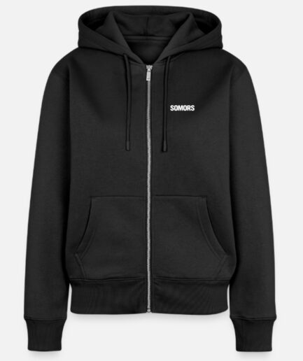 Zip Hoodie Shadow Women -Black