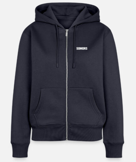 Zip Hoodie Shadow Women - Blue