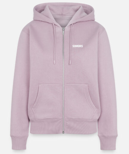Zip Hoodie Shadow Women - Pink