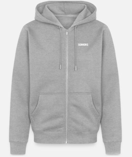 Zip Hoodie Men - Grey