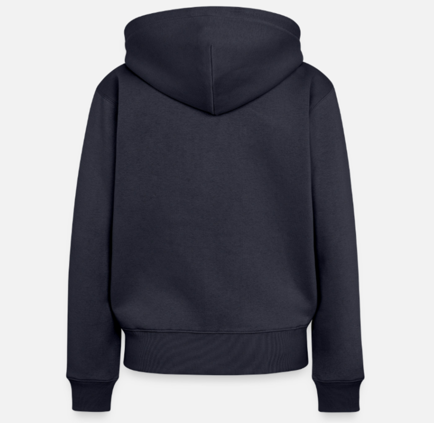 Sweat Shadow Zip Blue Women Verso